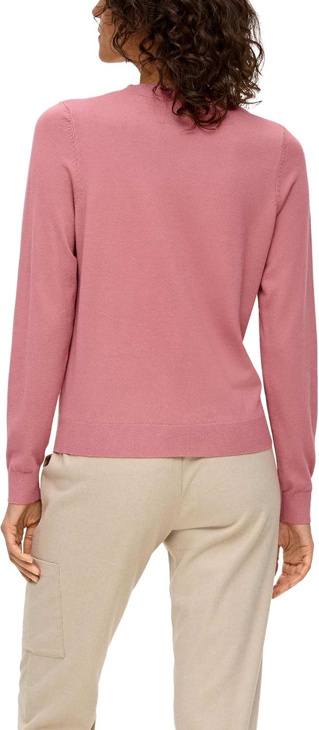s.Oliver Damen Pullover, 46 Orange