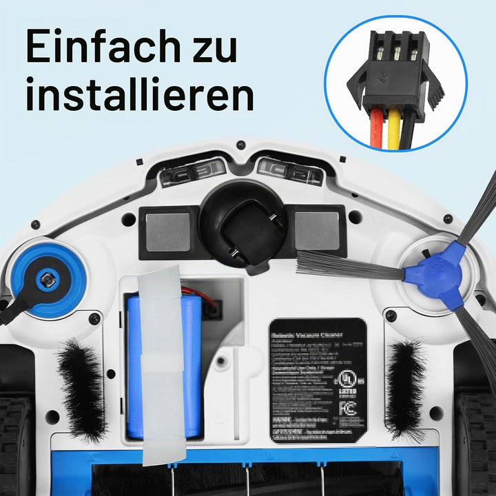 K KYUER 14.4V Rechargeable Akku für AIRROBO P20 Robot Vacuum Cleaner RoboVac Battery 3400mAh