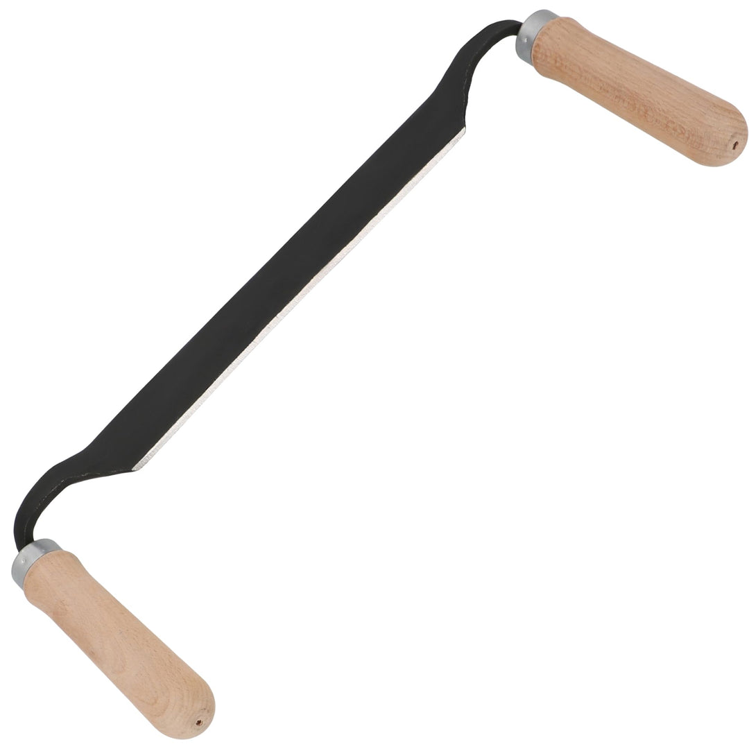 KOTARBAU® Zugmesser für Holz geschmiedet 280 mm Baumschäler Ziehmesser für Holz Rindenschäler Wagner