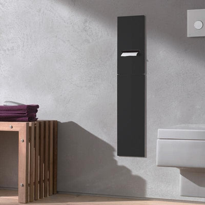 emco ASIS 2.0 Unterputz-Schrankmodul für die Klobürstengarnitur, Badezimmerschrank mit Toilettenpapi
