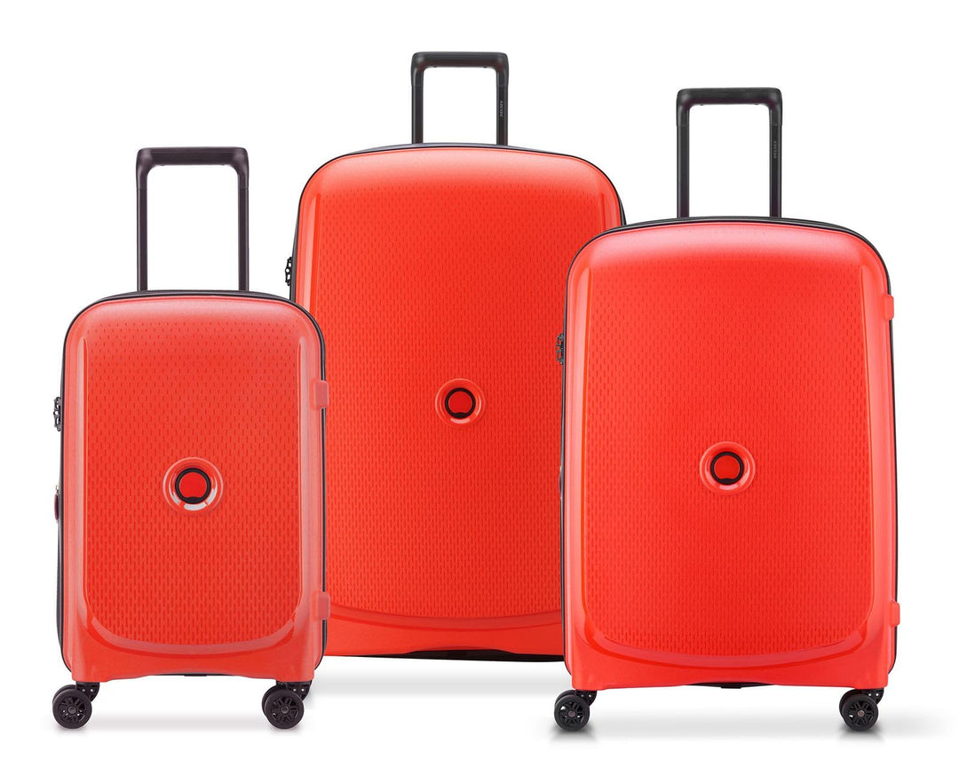 DELSEY Paris - Belmont Plus - Set mit 3 Hartschalenkoffern 55 cm/ 70,5 cm/ 82,5 cm - Blassrot Set 3