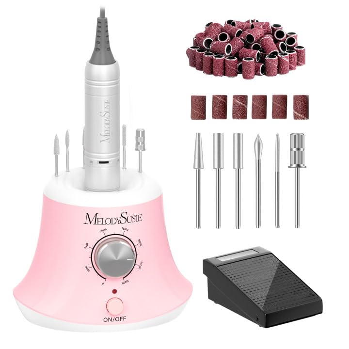 MelodySusie Elektrische Nagelfräser 30000 U/Min Professionelle Elektrische Nagelfeile Maniküre Pedik