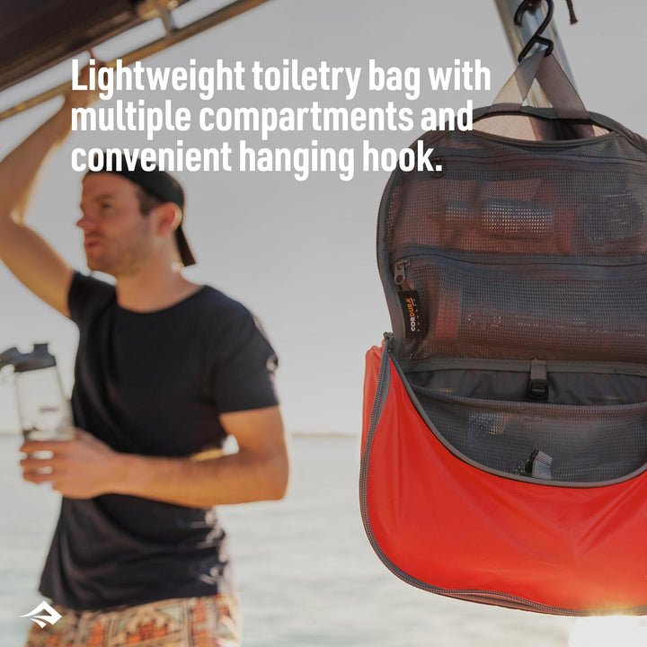 Ultra-SIL Hanging Toiletry Bag Small Spicy Orange