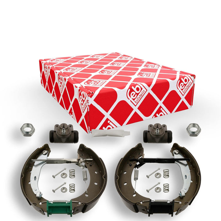 febi bilstein 37546 Bremsbackensatz mit Anbaumaterial , 1 Stück