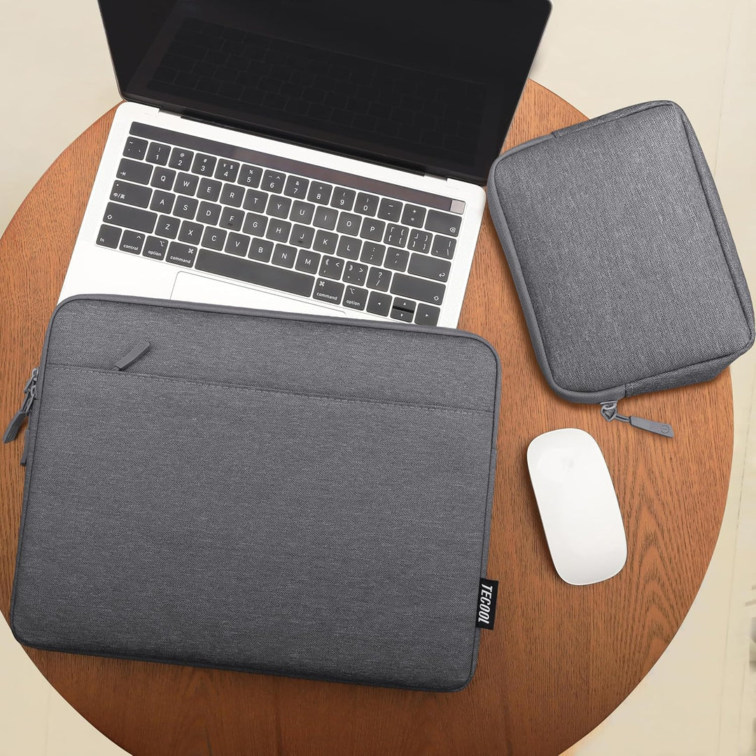 TECOOL 14 Zoll Laptoptasche Hülle für 14 Zoll Acer Asus Dell Lenovo Thinkpad Ideapad HP Notebook Chr