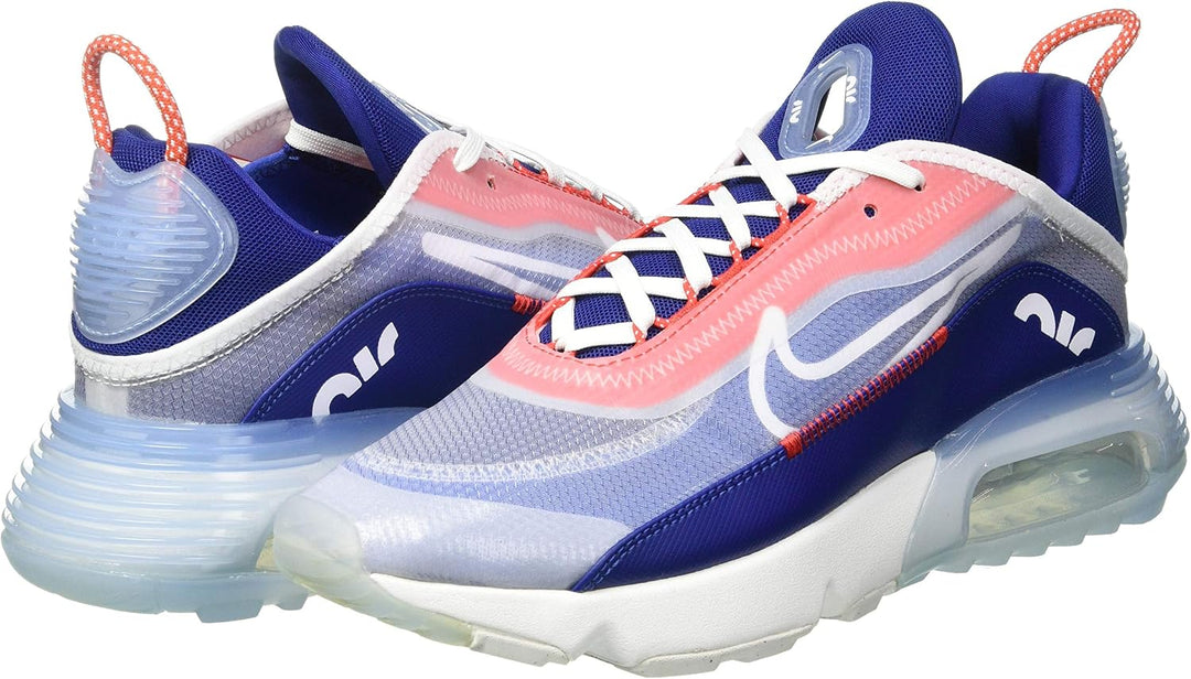 Nike Damen W Revolution 5Sneaker 40 EU White Chile Red Deep Royal Blue White, 40 EU White Chile Red