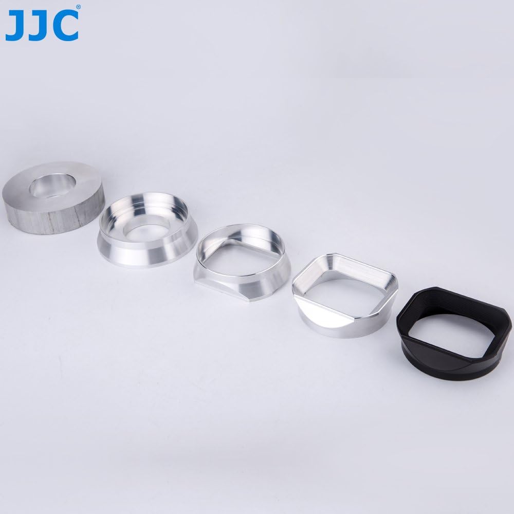 JJC Gegenlichtblende Schwarz für Fujifilm Fujinon XF 23mm F1.4 R, XF 56mm F1.2 R und XF 56mm F1.2 R