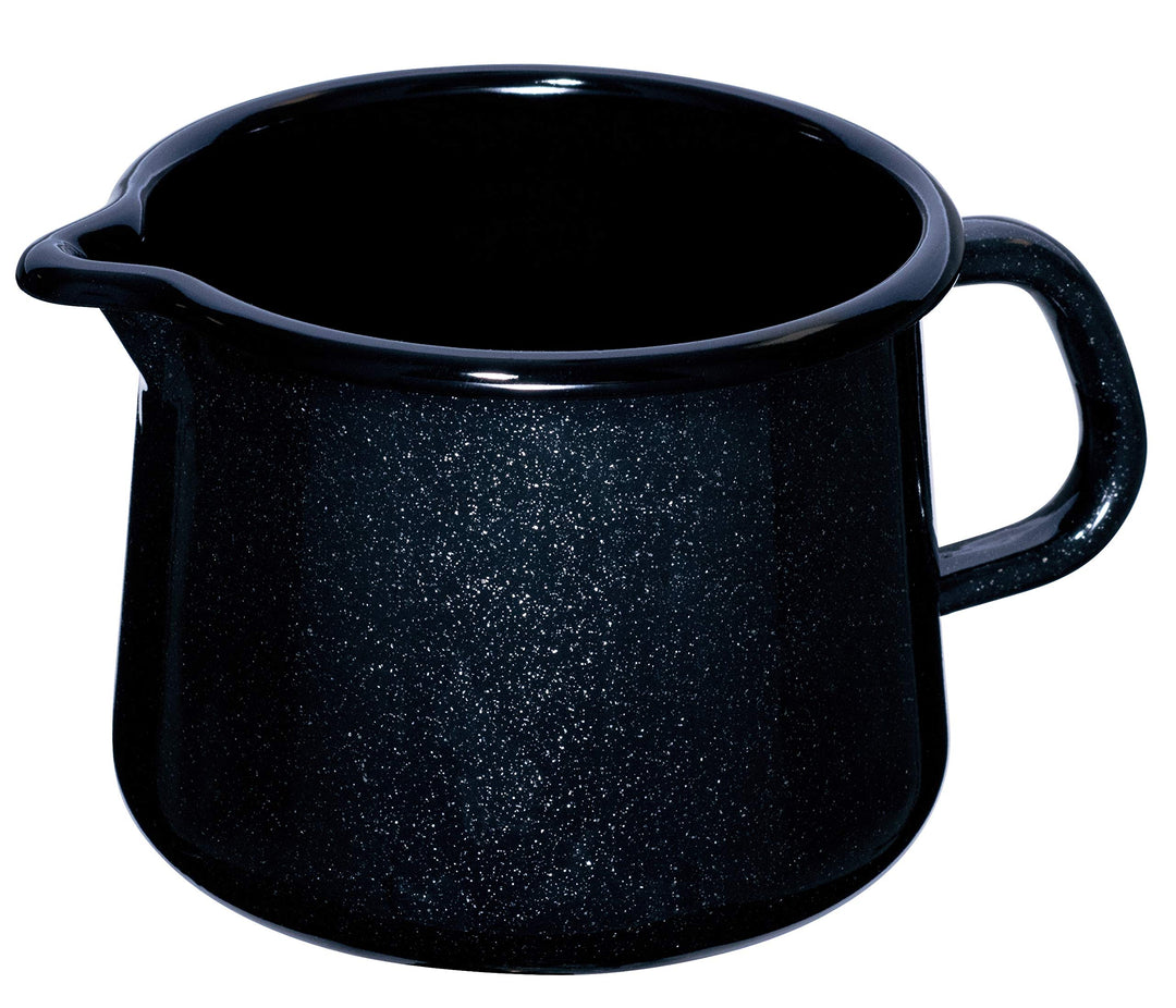 RIESS 0672-009 Schnabeltopf, Nouvelle- BLACK MAGIC EXTRA STARK, Durchmesser 12 cm, Höhe 10.8 cm, Inh