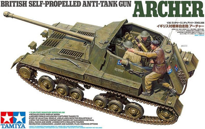 Tamiya 300035356 300035356-1:35 Brit. Jagdpanzer Archer 17pdr,originalgetreue Nachbildung, Plastik B