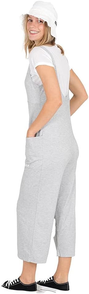 Hurley Damen W Rib Jumpsuit Trainingshosen L Grey Heather, L Grey Heather