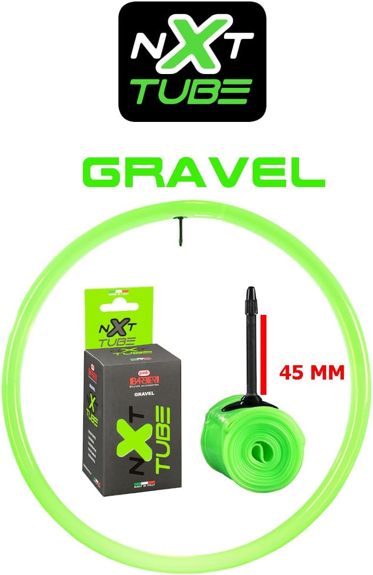 Barbieri NXT Superleichte Gravel-Kamera, für Erwachsene, Unisex, Grün, klein