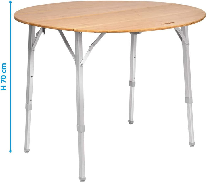 BRUNNER Camperking R Klapptisch, Metall Bambus