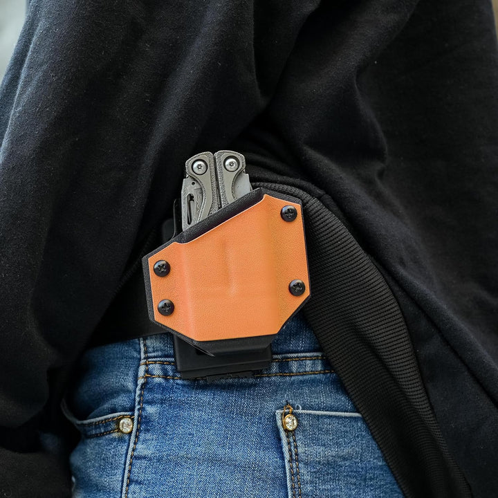 TACTICAL_GEEK TX1 Multi-Tool-Scheide für LEATHERMAN Wave, EDC-Multi-Tool-Scheidenhalter-Holster, Ver