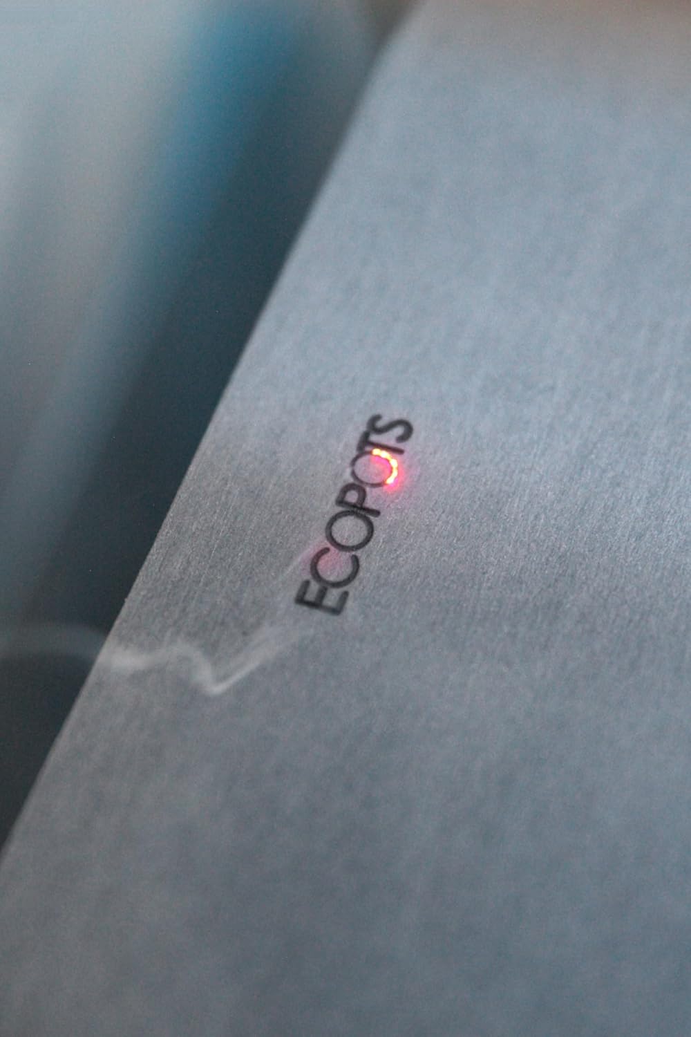 ECOPOTS Pflanzschale Blumentopf Brüssel Dunkelgrau - Durchmesser Ø 35 cm rund gross - Pflanzentopf a