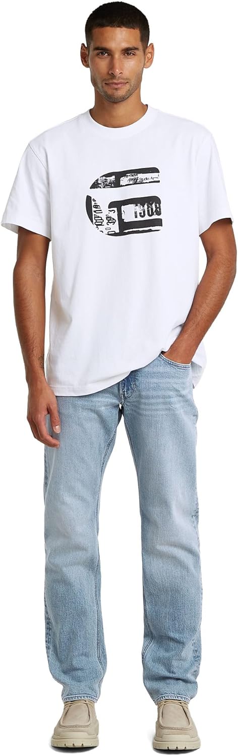 G-STAR Men's Mosa Straight Jeans 26W / 30L Blau, 26W / 30L Blau