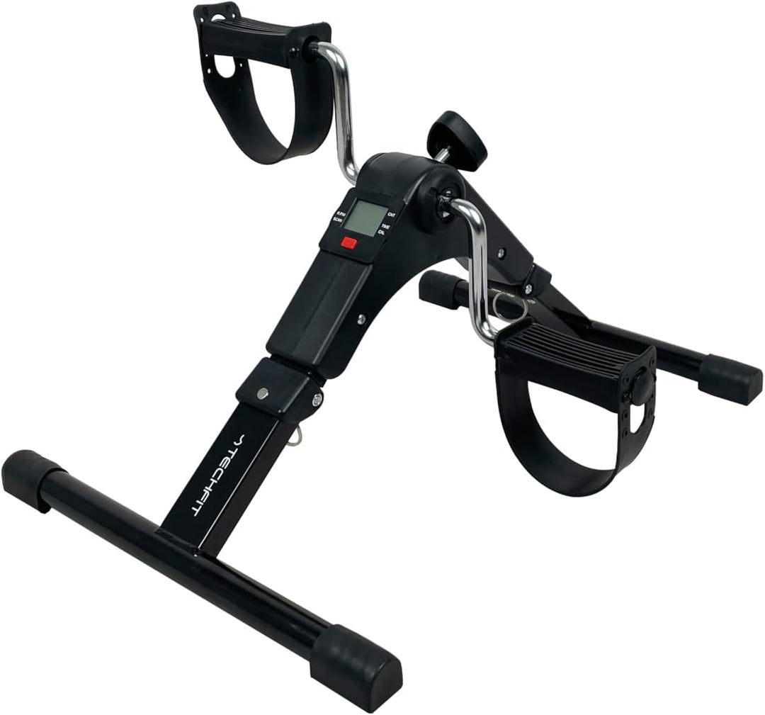 Techfit Pedal-Ausbilder, Mini-Heimtrainer für Heim und Büro, leichte Trainingsmaschine für Arme und