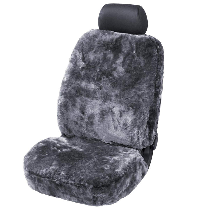 Torrex® Lammfell-Sitzbezug - kein Patchwork - Vollbezug mit allgemeiner Betriebserlaubnis (ABE) Univ