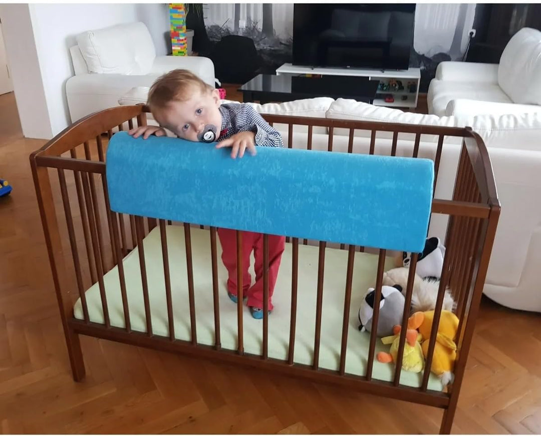 Bettkantenschutz für Kinderbetten Kissen für bettumrandung Rausfallschutz Abdeckung Kantenschutz für