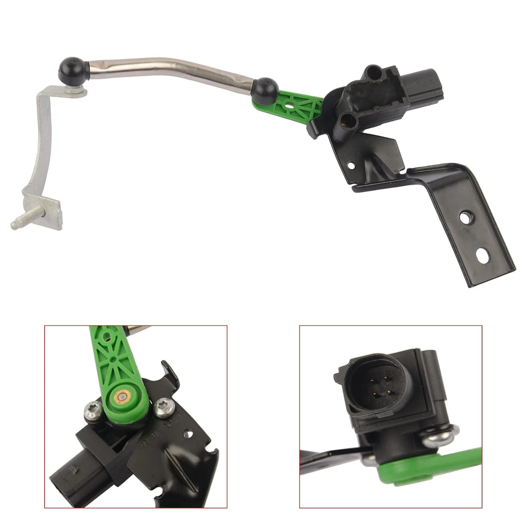 Flynsu Niveausensor Leuchtweitenregulierung Vorne Links 5Q0907503 3Q0412521A Ersatz für A3 Q2 Q3 Le-