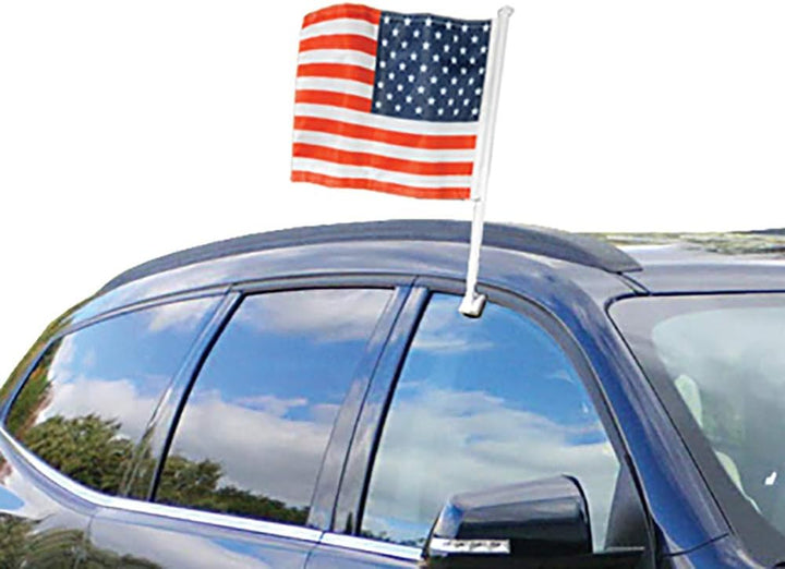 Annin Flagmakers Modell 71808 US-Autofensterflagge, hergestellt in den USA, offizielles Lizenzproduk