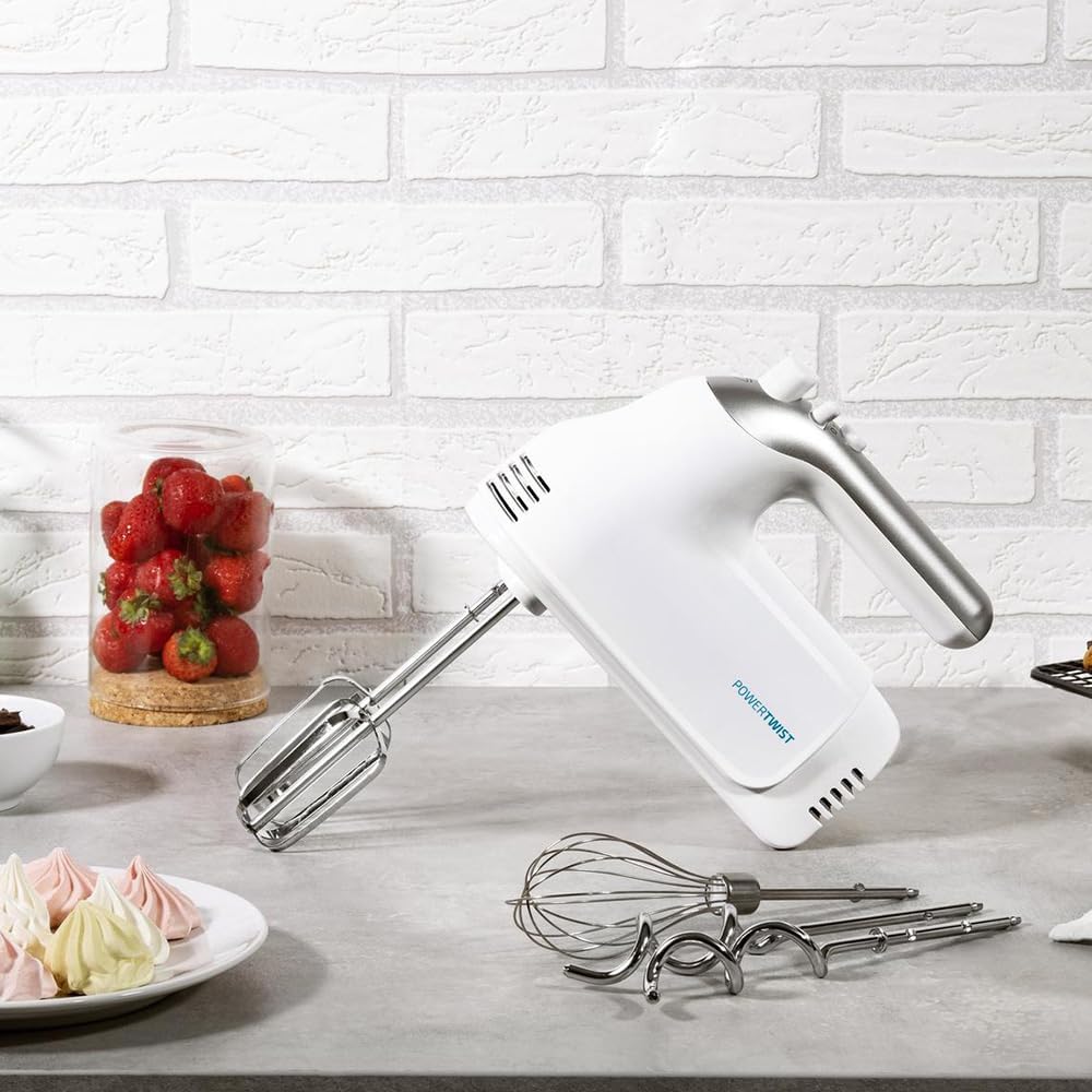 Cecotec Stabmixer Powertwist 500 Pro. 500W, 5 Geschwindigkeiten, Turbo-Funktion, Inklusive Edelstahl