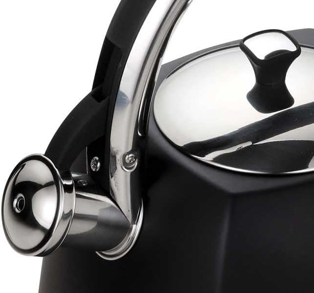 Klausberg Aussergewöhnliche Linie des eleganten Wasserkochers (3L) - Schwarz | Hochglanz, Schwarz |