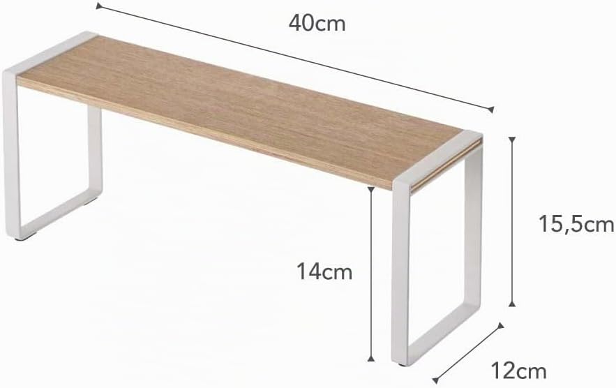 Kitchen rack wide - Tosca - white
