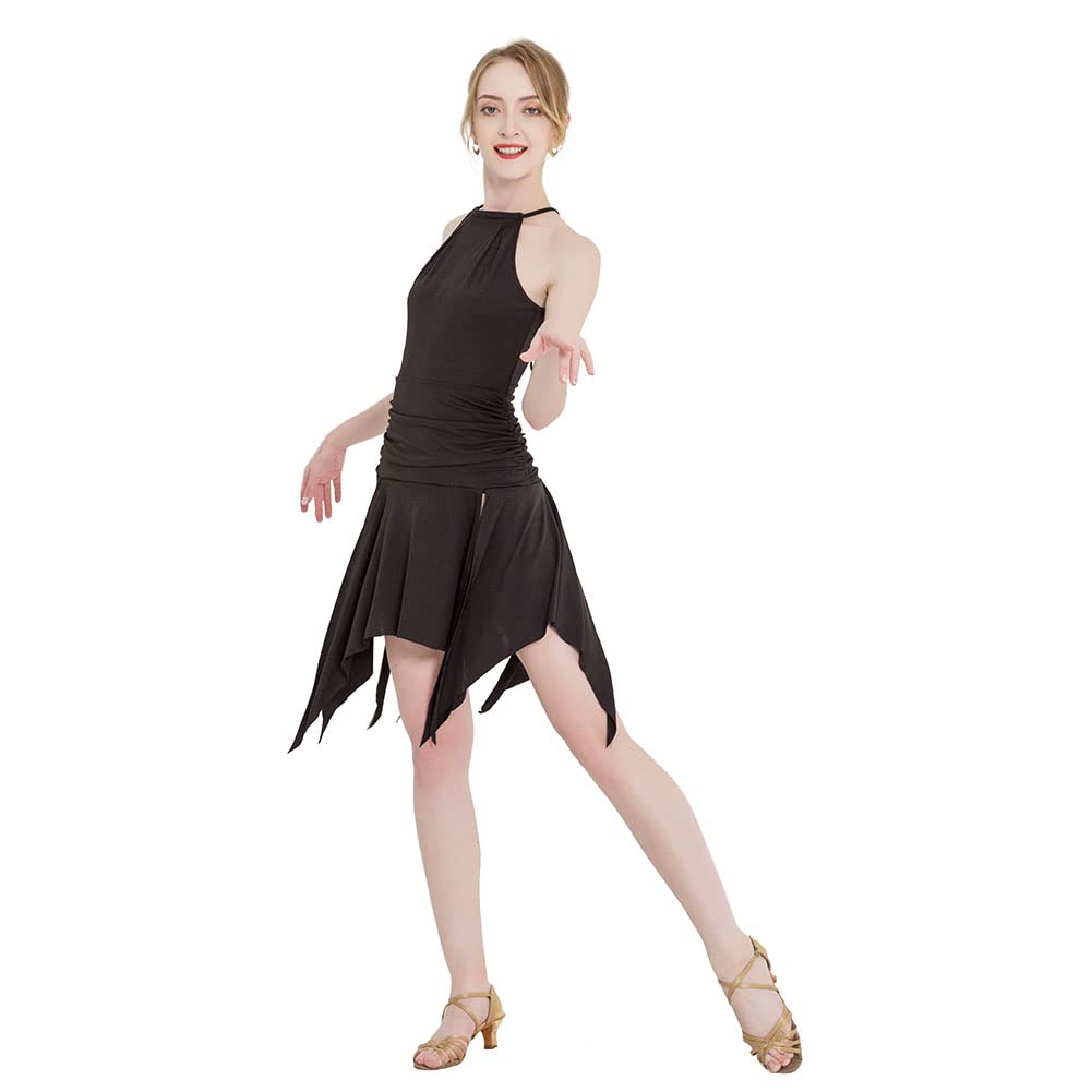 ROYAL SMEELA Latein Tanz Kleid Damen Salsa Kleid Salsa tanzkleid latein Kleider für Frauen Samba Kle