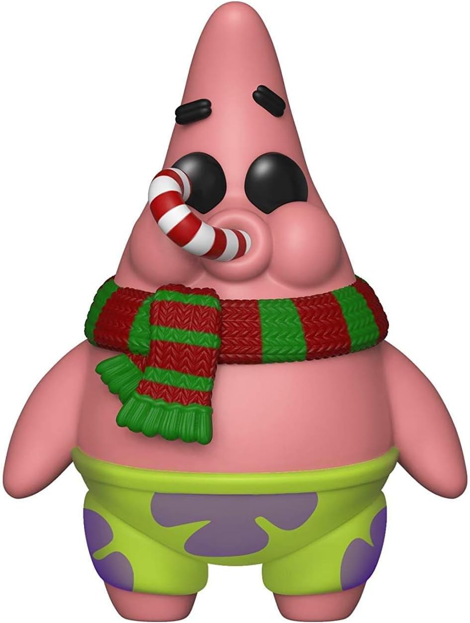 Funko Pop! Vinyl: Spongebob Squarepants: Patrick Star Xmas - Vinyl-Sammelfigur - Geschenkidee - Offi