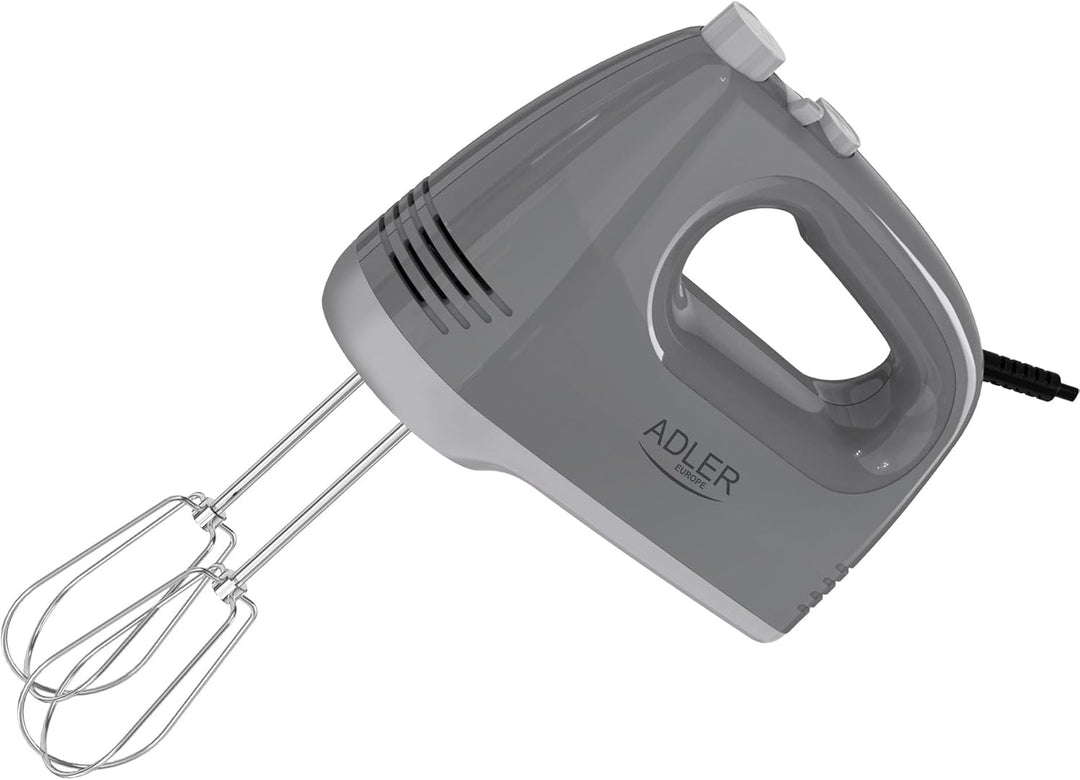 ADLER AD 4231 Stabmixer (750 Watt, 5 Geschwindigkeitsstufen und Turbo-Funktion, 21 cm Edelstahlaufsä