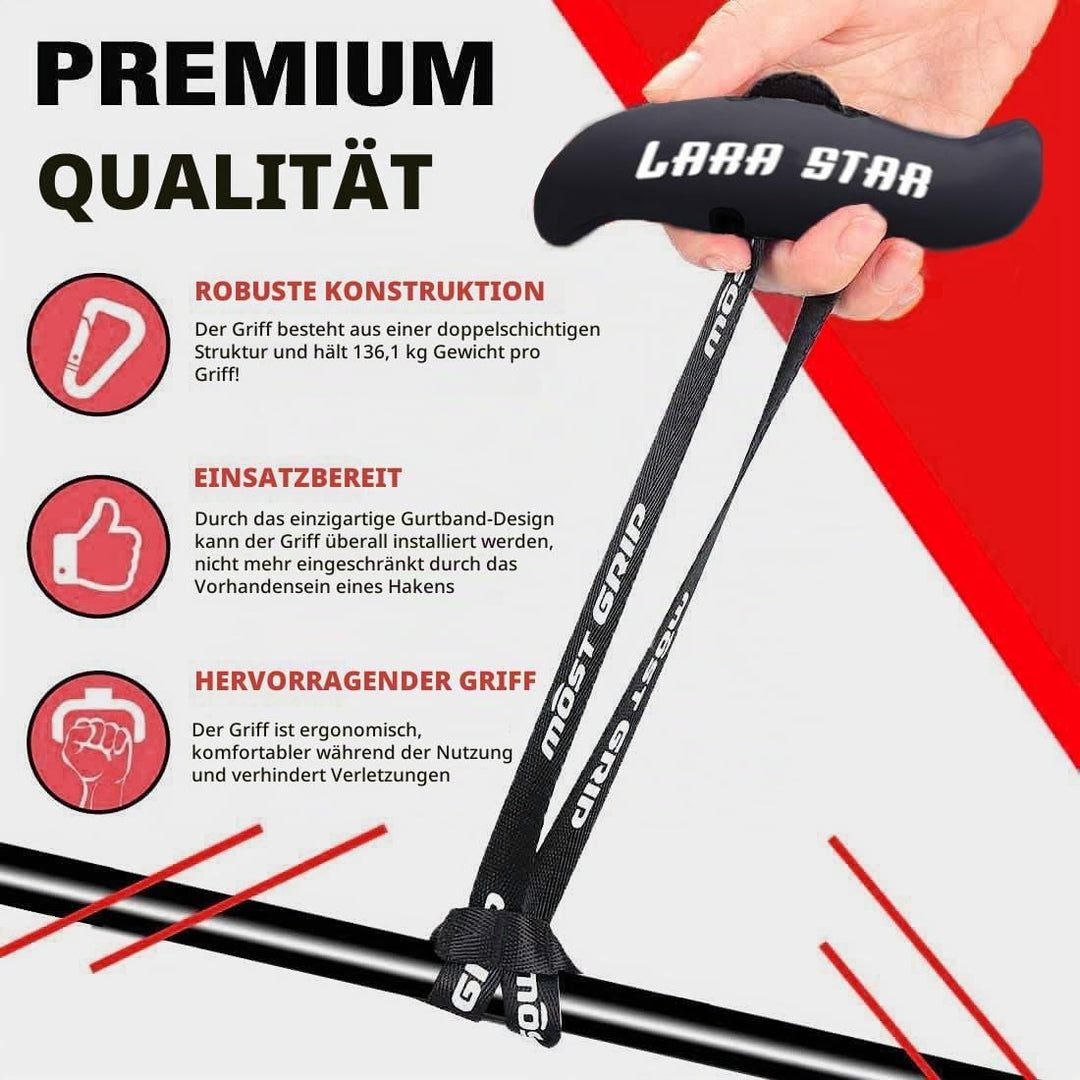 Klimmzuggriffe Griffe Fitnessgurt Heavy Duty Kabel Maschine Griffe Training Grip Strength Sling Trai