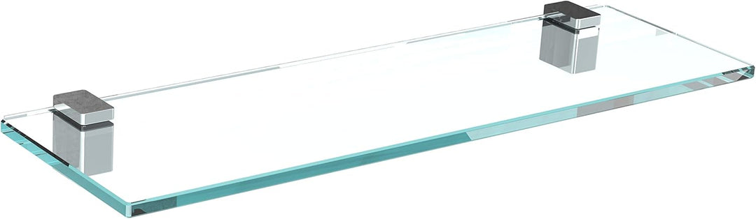 bijon Glasregal Glasablage Wandregal Glas Bad-Regal Glas Badezimmer Regal Badablage Ablageregal - 8m