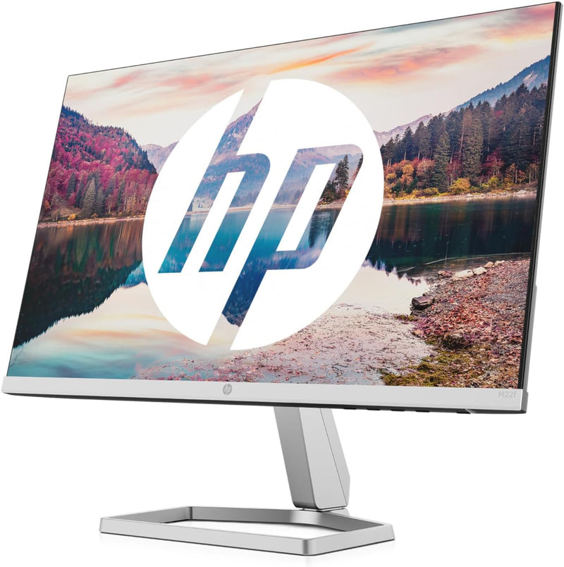 HP M22f Monitor - 21,5 Zoll Bildschirm, Full HD IPS Display, 75Hz, 5ms Reaktionszeit, VGA, HDMI 1.4,