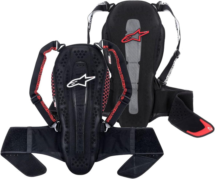 Alpinestars Alpinesrats Nucleon KR-2 Rückenprotektor, S S Schwarz Smoke Red, S Schwarz Smoke Red