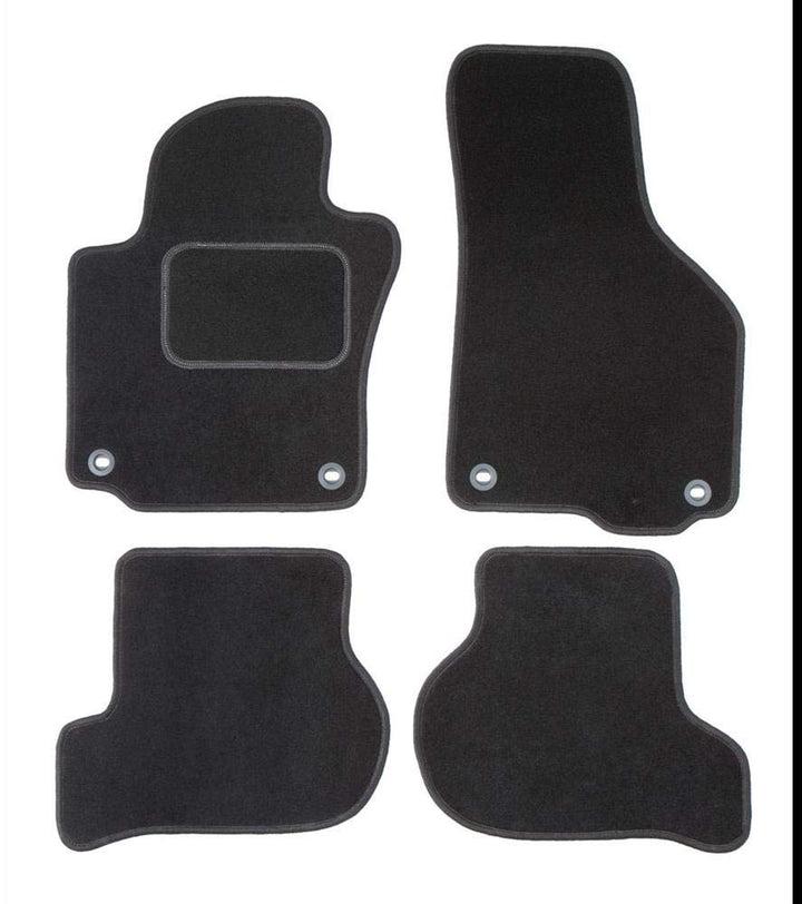 Fussmatten mit Clips 4er Set für VW Golf 5 MK5 2003-2008 Variant Plus Velours Automatten