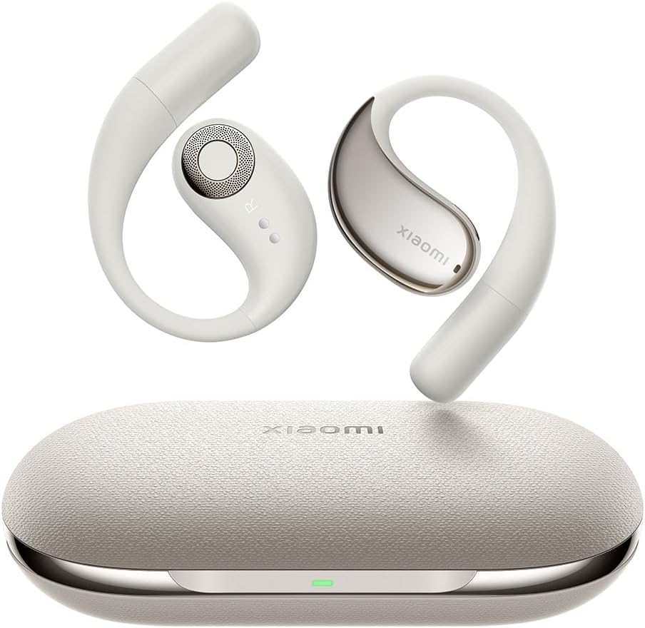 Xiaomi OpenWear Stereo - Leichter Bluetooth Open Ear Kopfhörer für den ganzen Tag mit 7.5 + 38.5 Stu