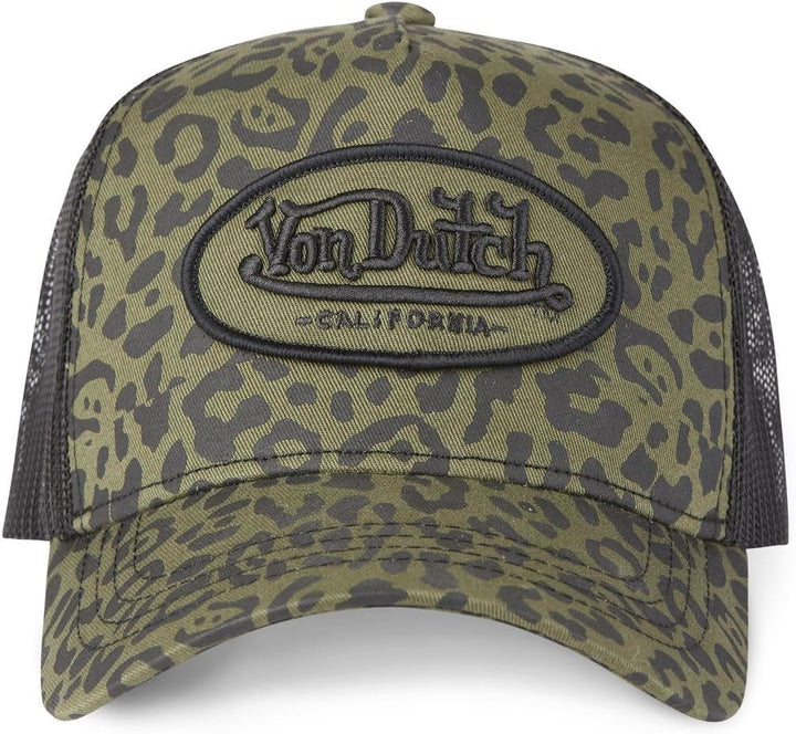 Von Dutch Kappe für Herren &amp; Damen, verstellbar, Truckermütze, originell und bequem, Schwarz, Grün,