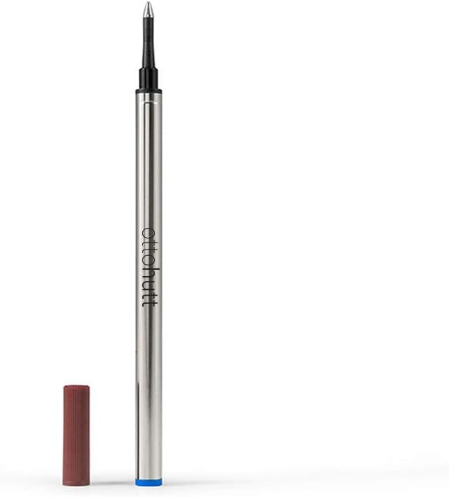 Otto Hutt design 04 Tintenroller 009-61977 – Rollerball mit hochwertiger Beschichtung, Wellen Guillo