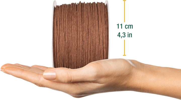 Halbach Seidenbänder Papierdraht aus Recyclingpapier mit draht - Breite 2mm Länge 100m - Papierkorde
