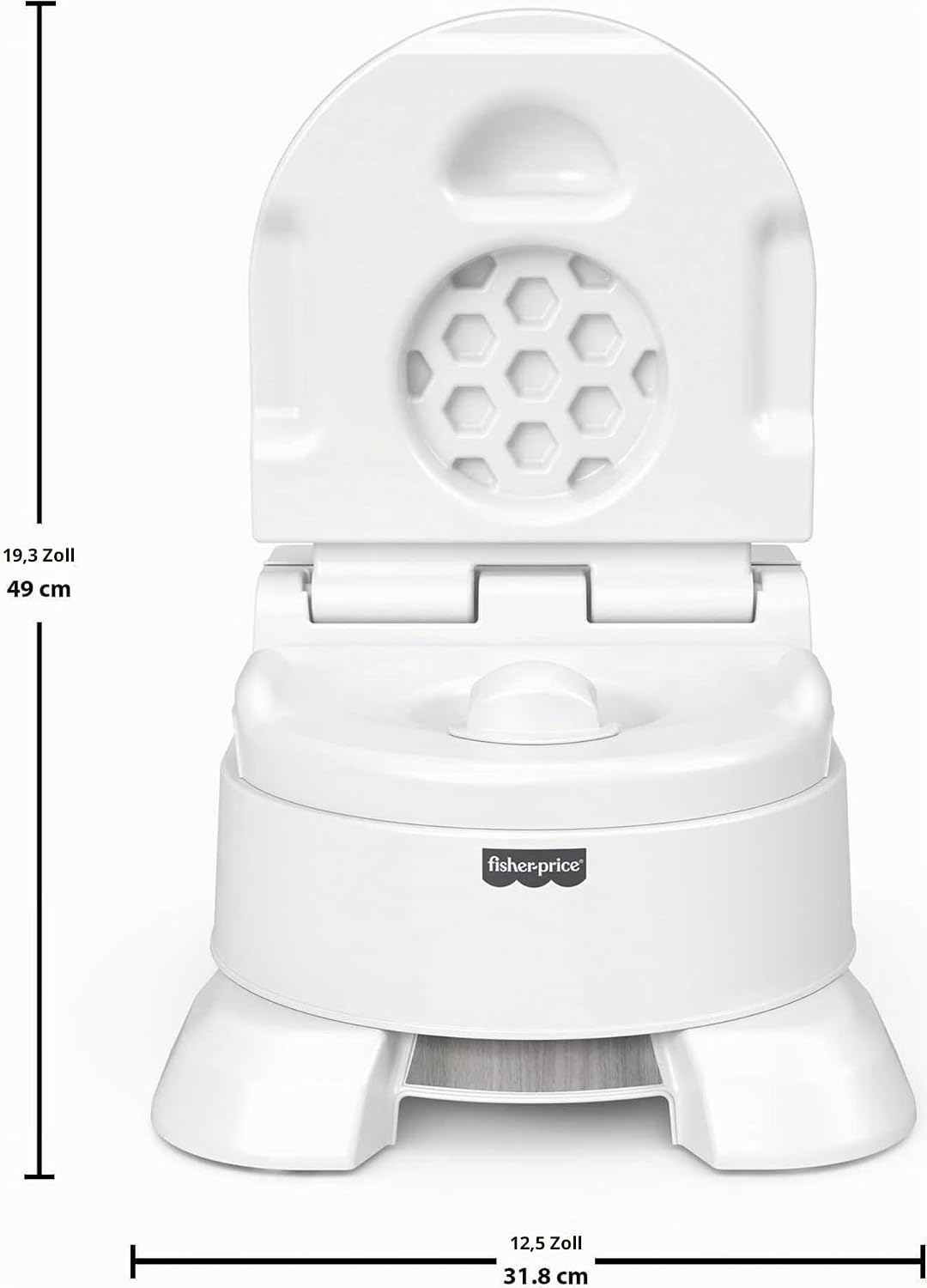 Fisher-Price GPN14-4-in-1 Premium Töpfchen – mitwachsendes Töpfchen, mit realistischen Geäruschen &amp;