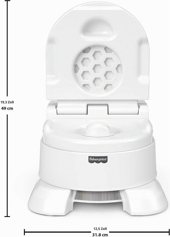 Fisher-Price GPN14-4-in-1 Premium Töpfchen – mitwachsendes Töpfchen, mit realistischen Geäruschen &amp;