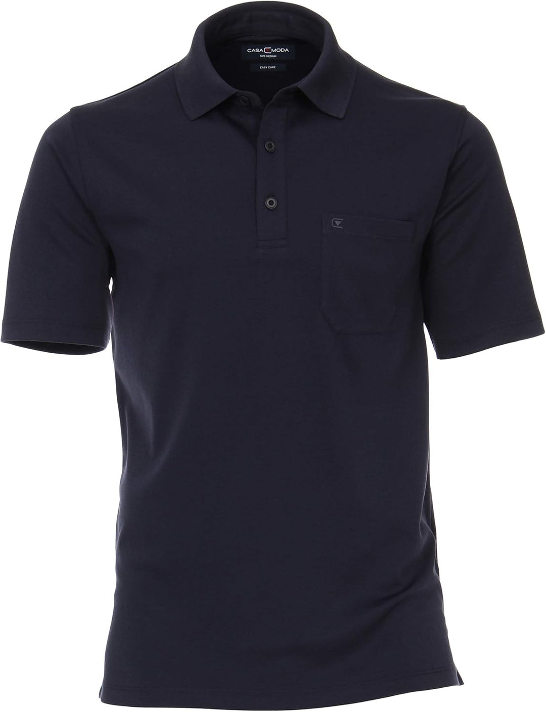 CASAMODA Polo-Shirt Uni S Blau (102), S Blau (102)