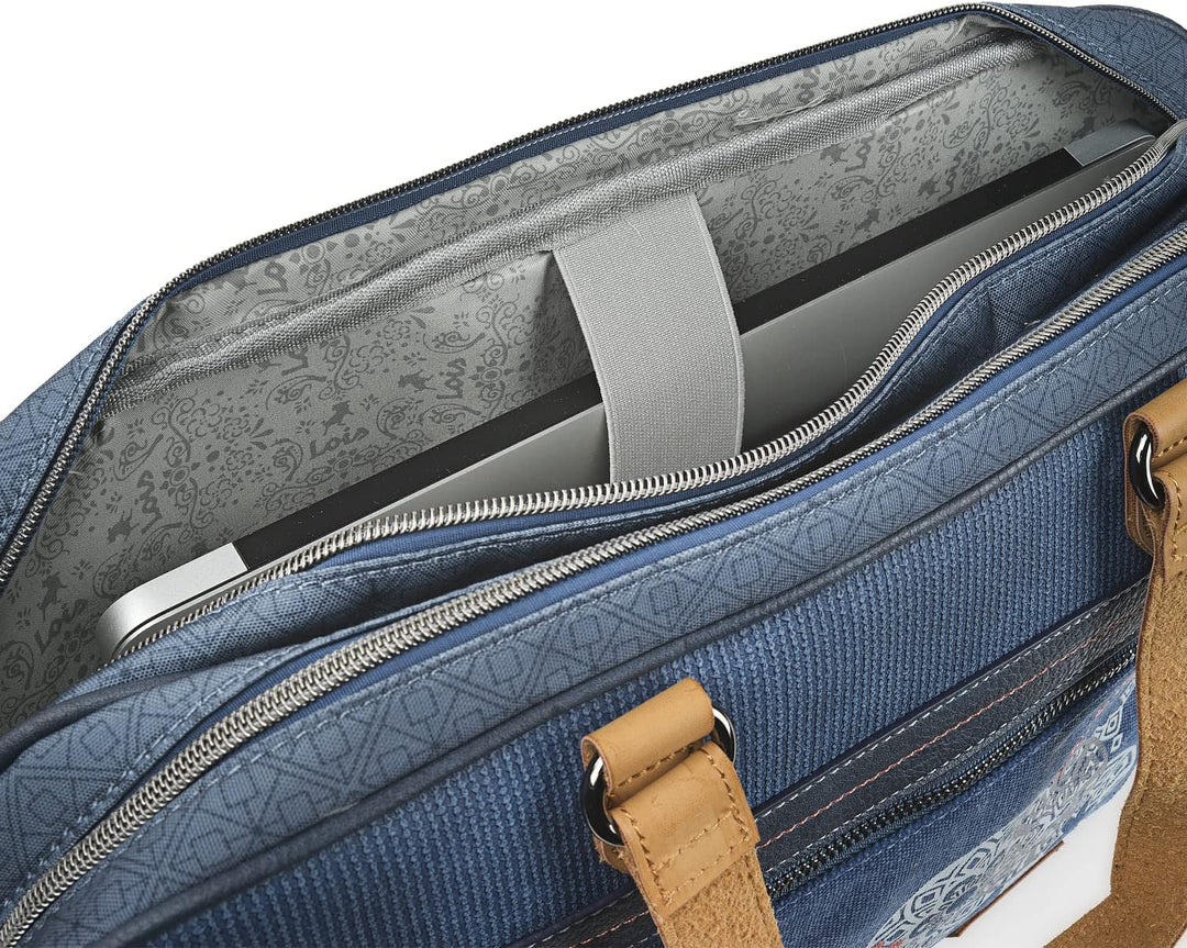 Lois - Laptoptasche - Frauen Laptoptasche. Businesstasche. Aktentasche und Schultertasche in einem -