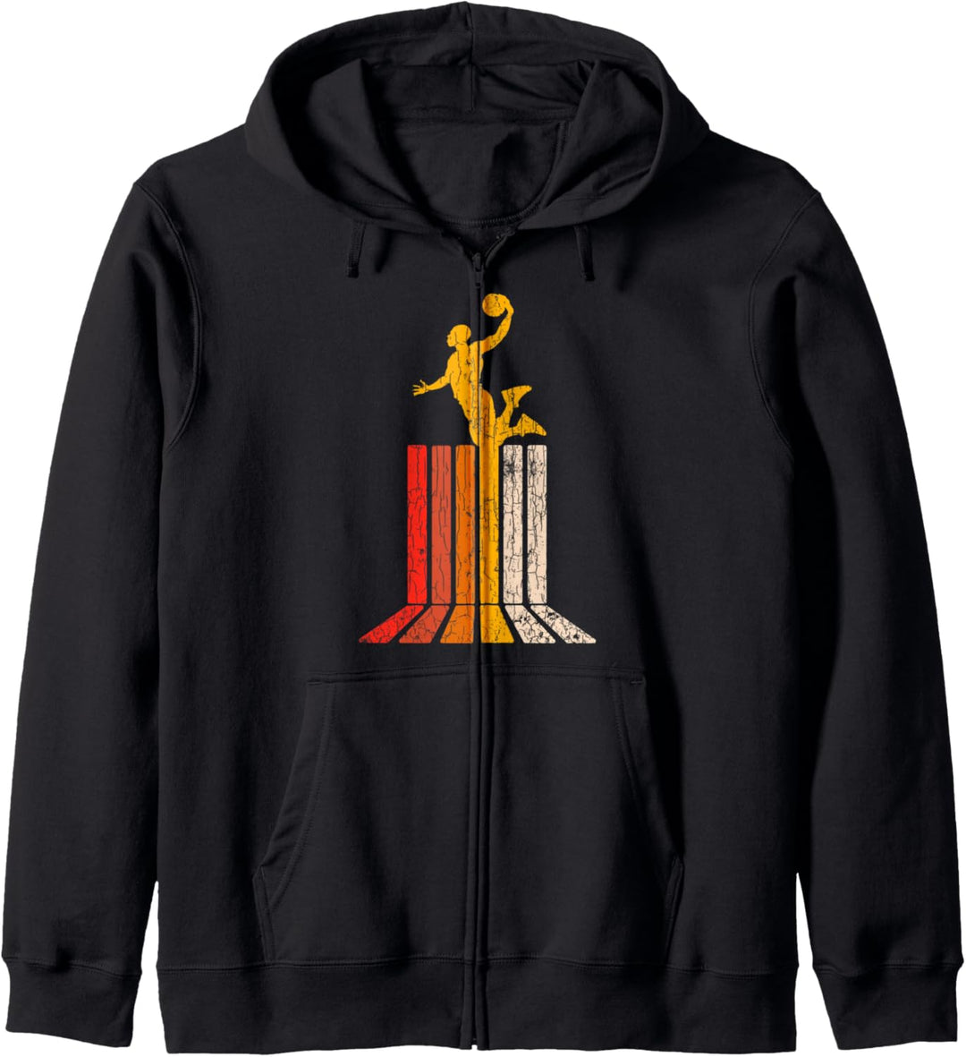 Vintage Retro Basketball-Spieler Geschenk idee Basketball Kapuzenjacke