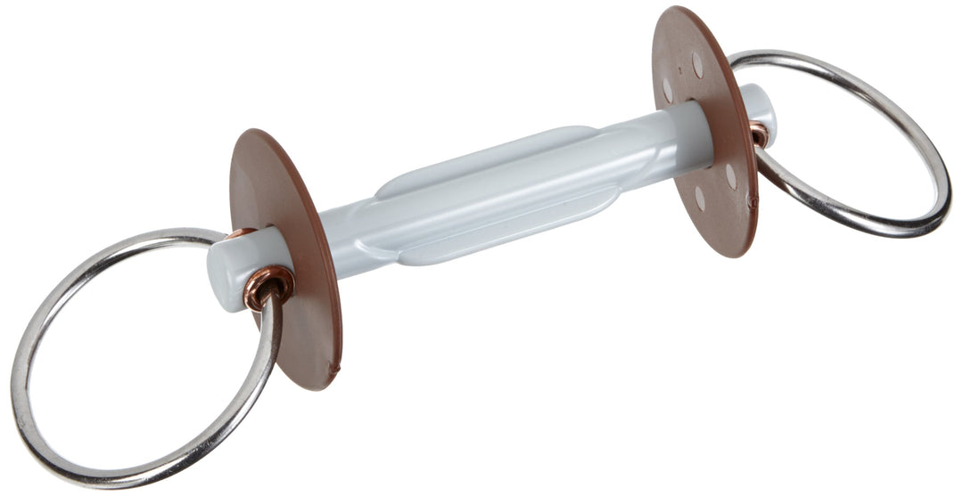 Beris Gebiss Schmetterlingsstange Soft, grau, 10254-7,5-140-S 7,5cm Soft, 7,5cm Soft