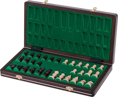 Square - Schach Schachspiel - Sport - 40 x 40 cm - Schachfiguren & Schachbrett aus Holz