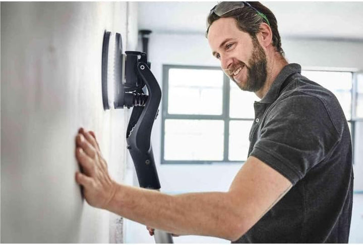 Festool Langhalsschleifer LHS 2 225/CTL 36-Set PLANEX (mit Verlängerung, Schlauchclip, Klettverbinde