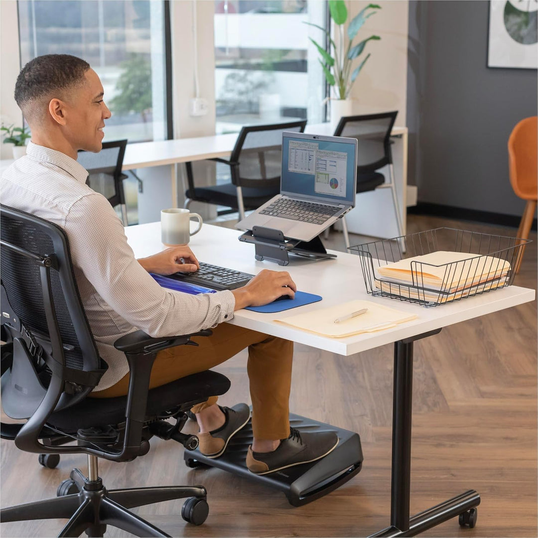 Fellowes Handgelenkauflage Crystals Gel - für die Tastatur - ergonomisch - schmutzabweisend und abwa