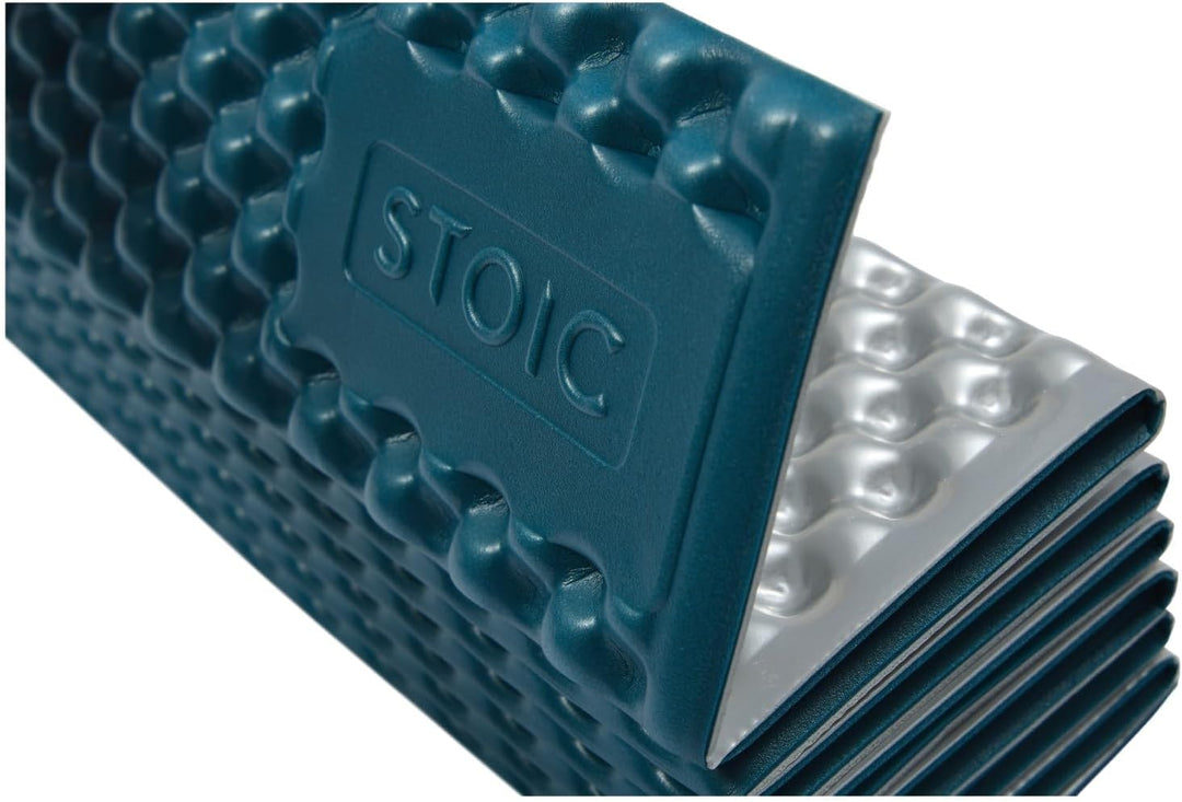 Stoic HeladagenSt. Sleeping Mat Isomatte faltbar, isolierend, robust 185 x 55 x 1,8 cm Bright Atomic
