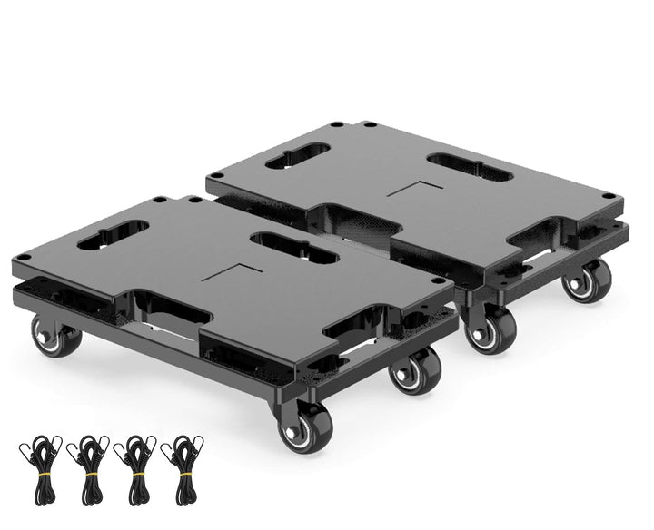SOLEJAZZ Transportroller Set, 400kg Tragkraft, MöBeltransportwagen Koppelbar, Umzugshelfer MöBeltran